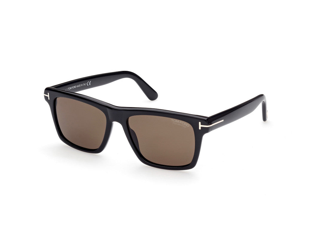 Shiny Black Male Sunglasses Tom Ford 889214294883