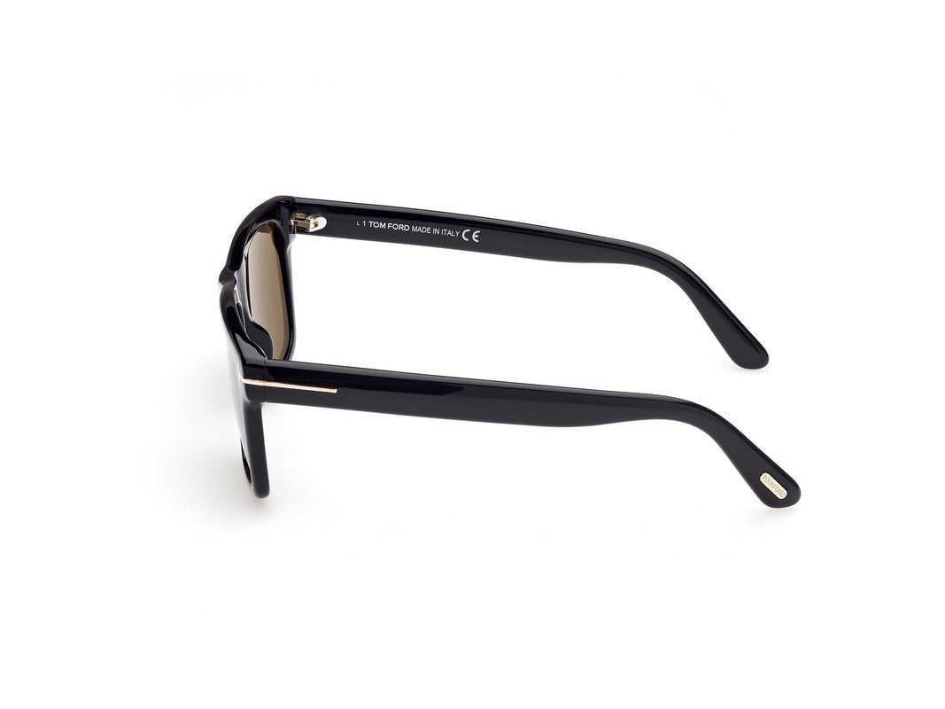 Shiny Black Male Sunglasses Tom Ford 889214294883
