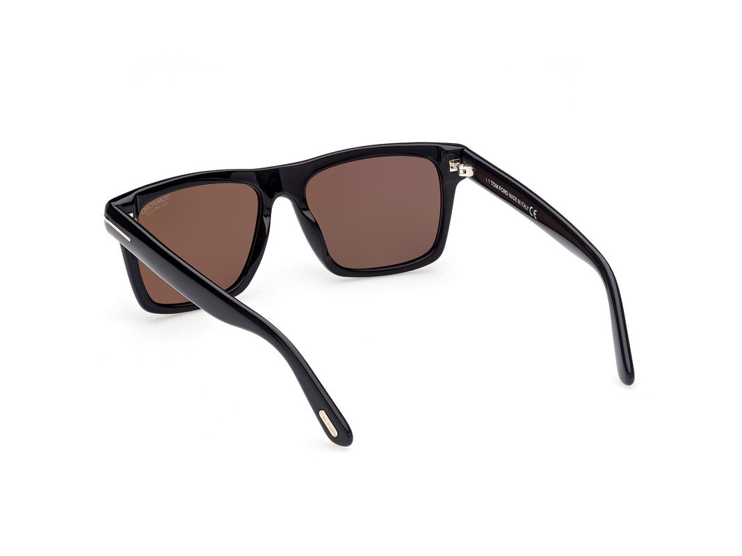 Shiny Black Male Sunglasses Tom Ford 889214294883