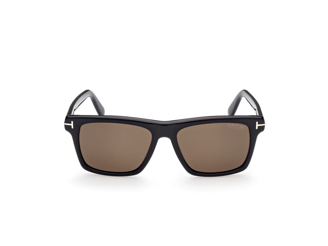 Shiny Black Male Sunglasses Tom Ford 889214294883