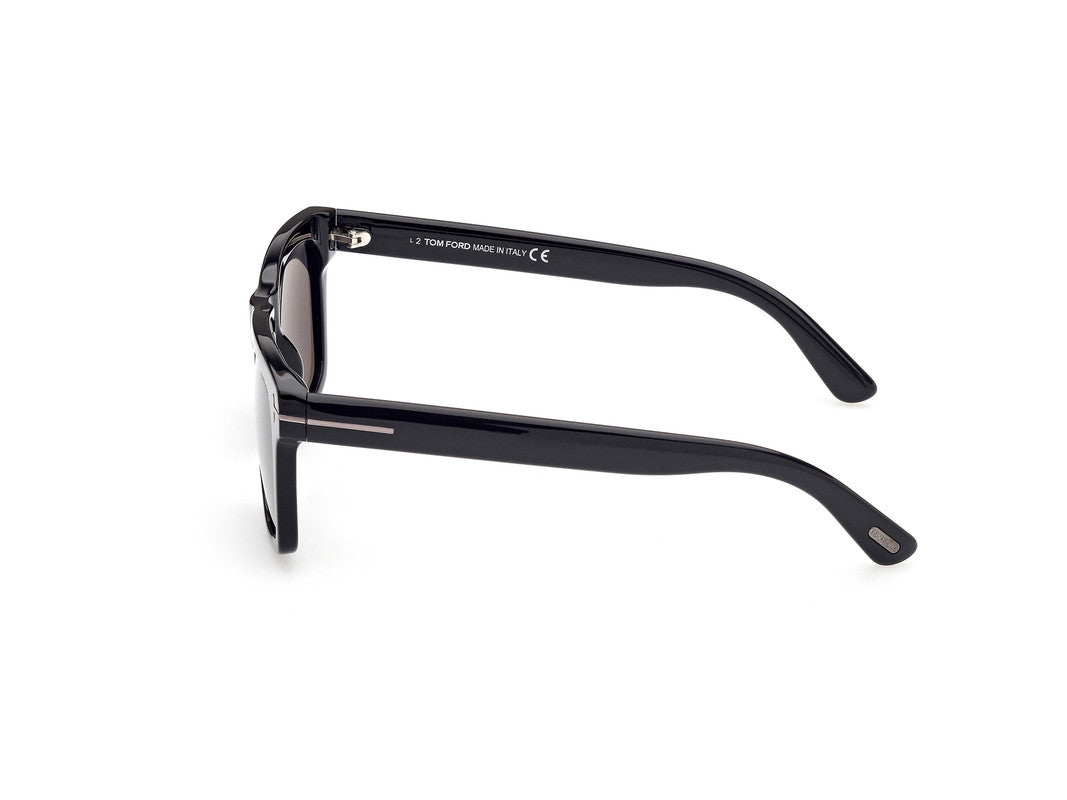 Shiny Black Male Sunglasses Tom Ford 889214294906