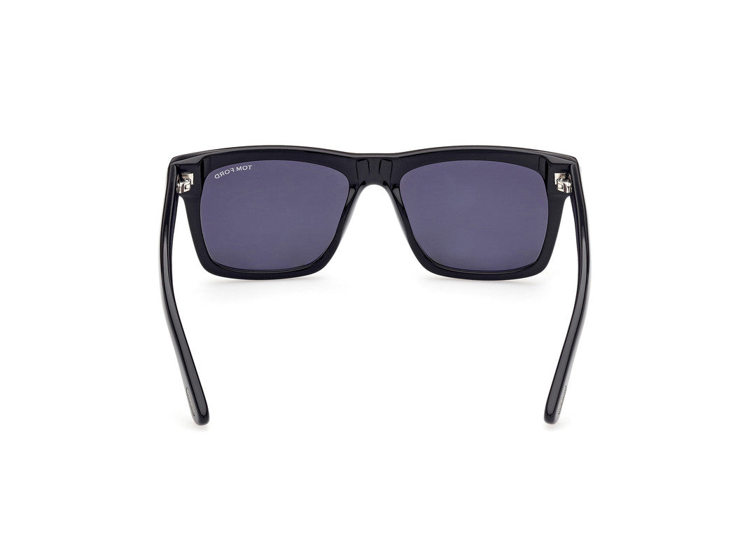 Shiny Black Male Sunglasses Tom Ford 889214294906