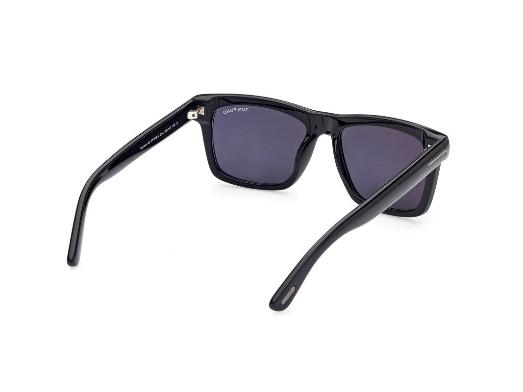 Shiny Black Male Sunglasses Tom Ford 889214294906