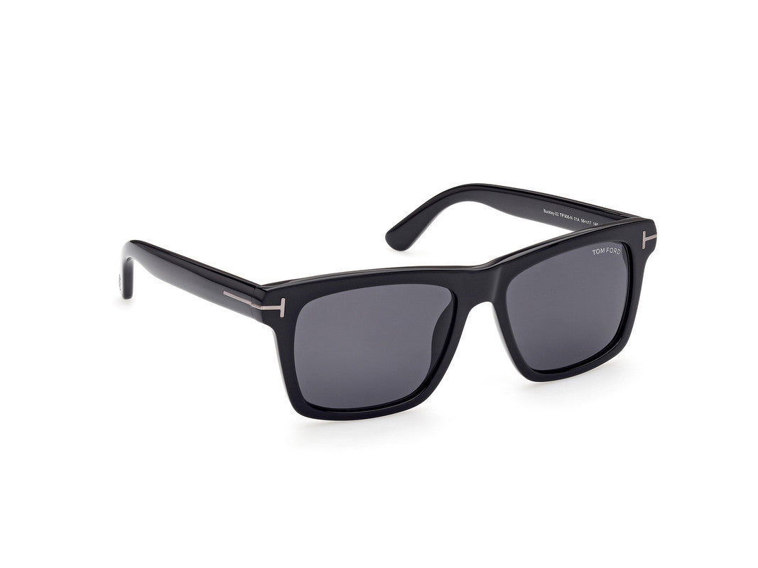 Shiny Black Male Sunglasses Tom Ford 889214294906