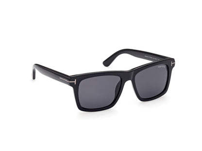 Shiny Black Male Sunglasses Tom Ford 889214294906