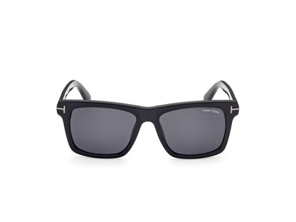 Shiny Black Male Sunglasses Tom Ford 889214294906