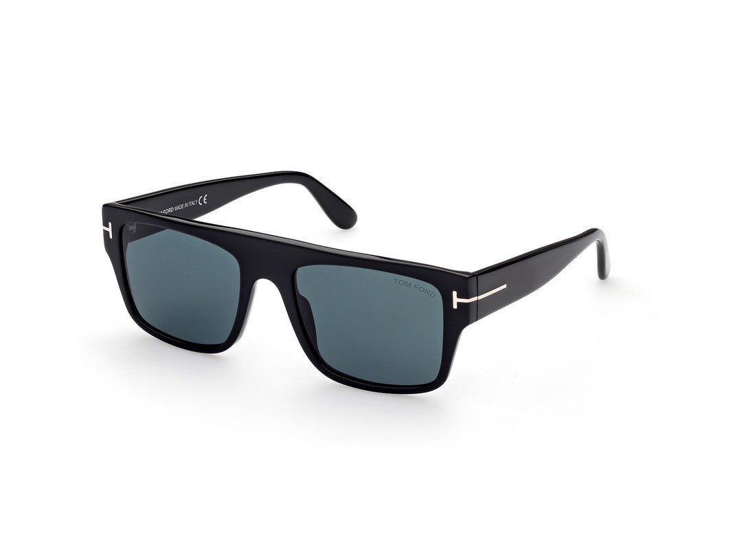 Shiny Black Male Sunglasses Tom Ford 889214292858