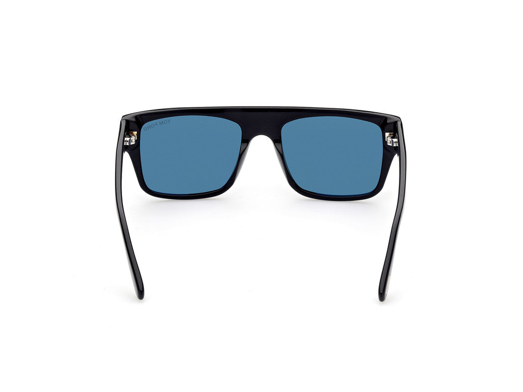 Shiny Black Male Sunglasses Tom Ford 889214292858