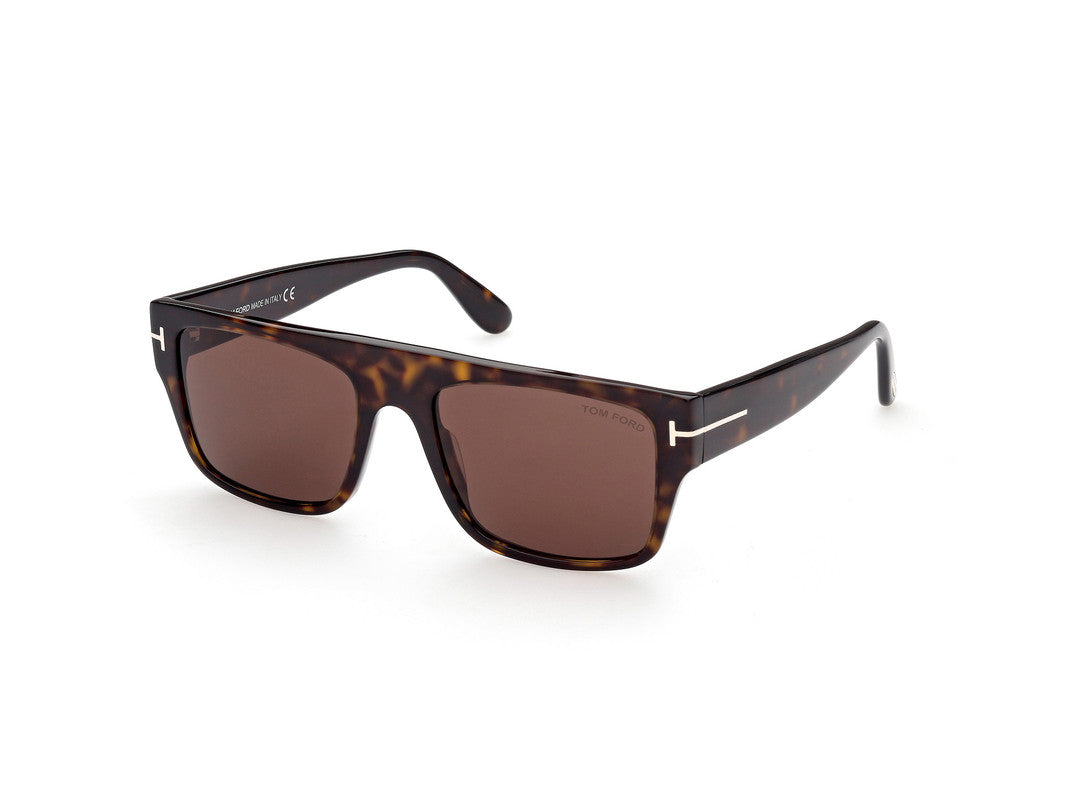 Dark Havana Male Sunglasses Tom Ford 889214292872