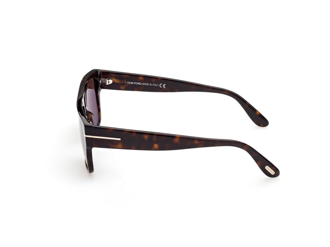 Dark Havana Male Sunglasses Tom Ford 889214292872