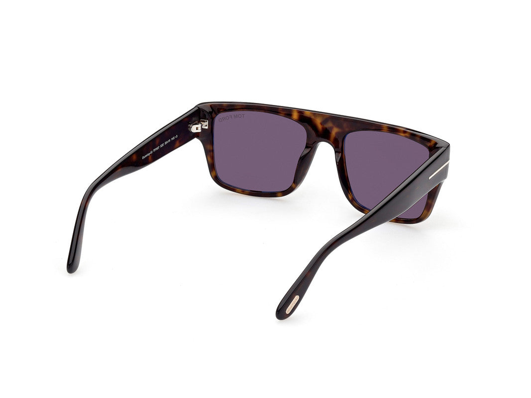 Dark Havana Male Sunglasses Tom Ford 889214292872