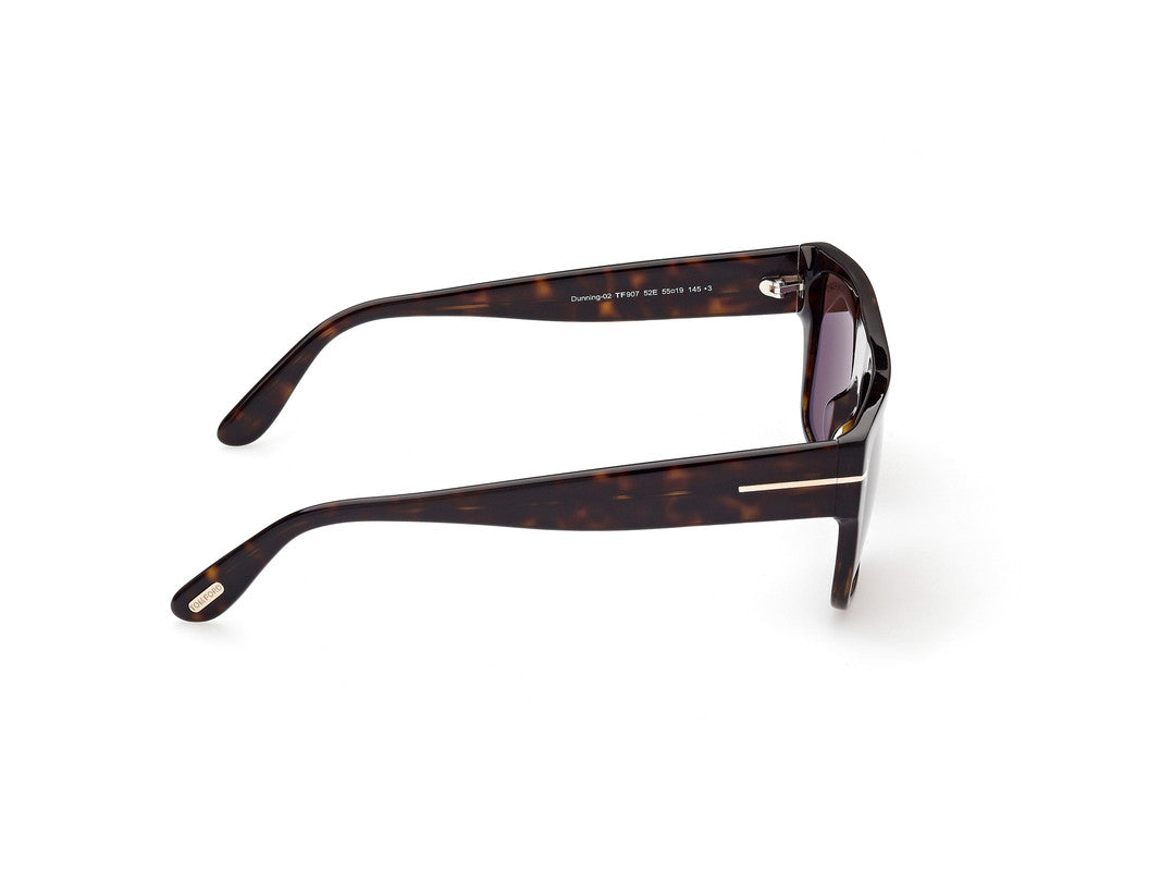 Dark Havana Male Sunglasses Tom Ford 889214292872