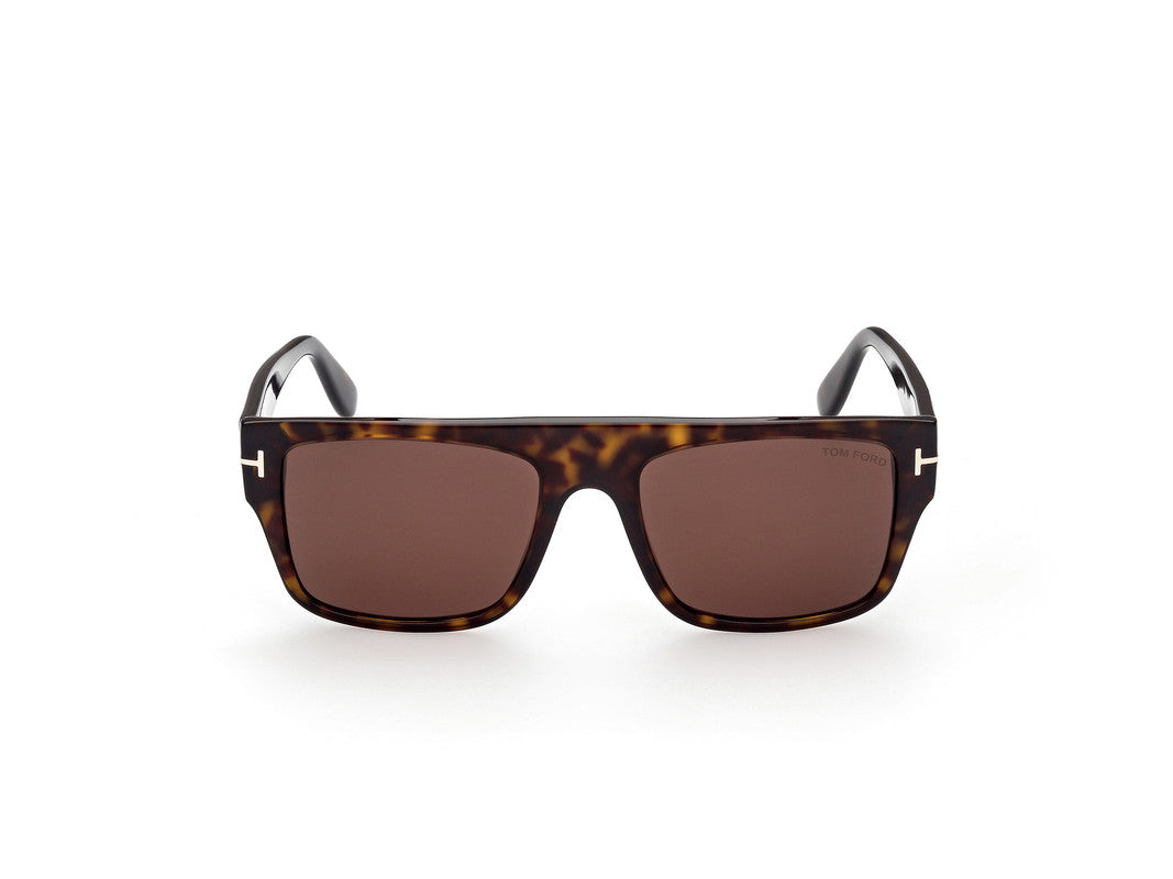 Dark Havana Male Sunglasses Tom Ford 889214292872