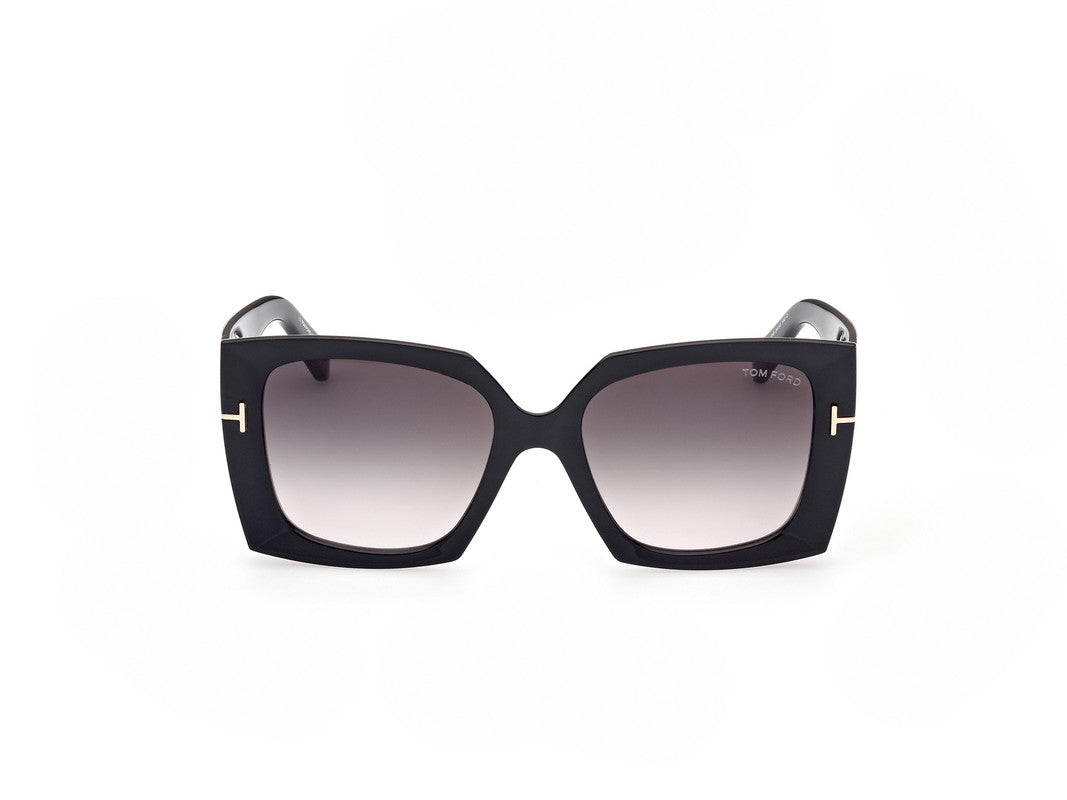 Shiny Black Female Sunglasses Tom Ford 889214292711