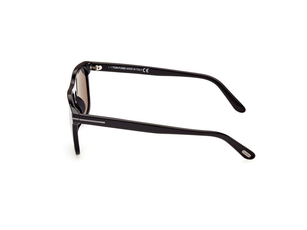 Shiny Black Male Sunglasses Tom Ford 889214318084