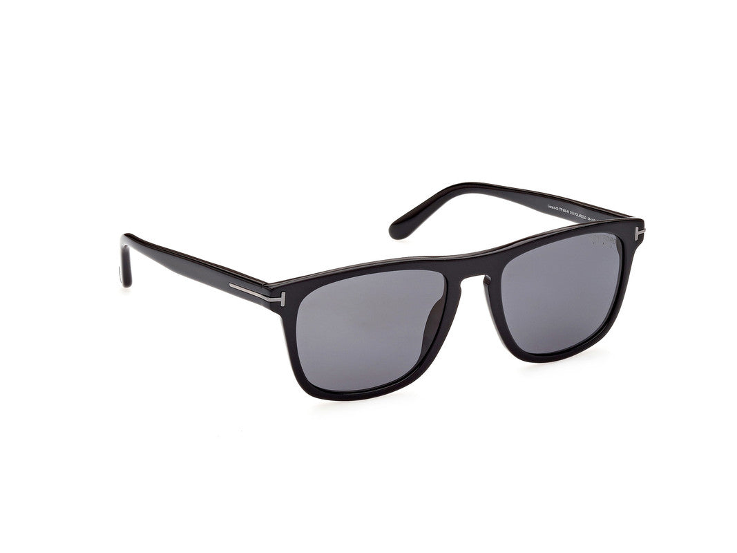 Shiny Black Male Sunglasses Tom Ford 889214318084