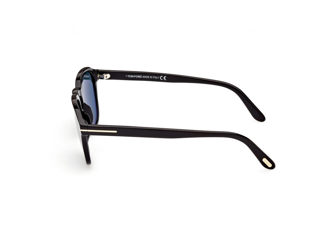 Shiny Black Male Sunglasses Tom Ford 889214318107