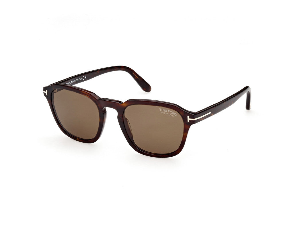 Dark Havana Male Sunglasses Tom Ford 889214318114