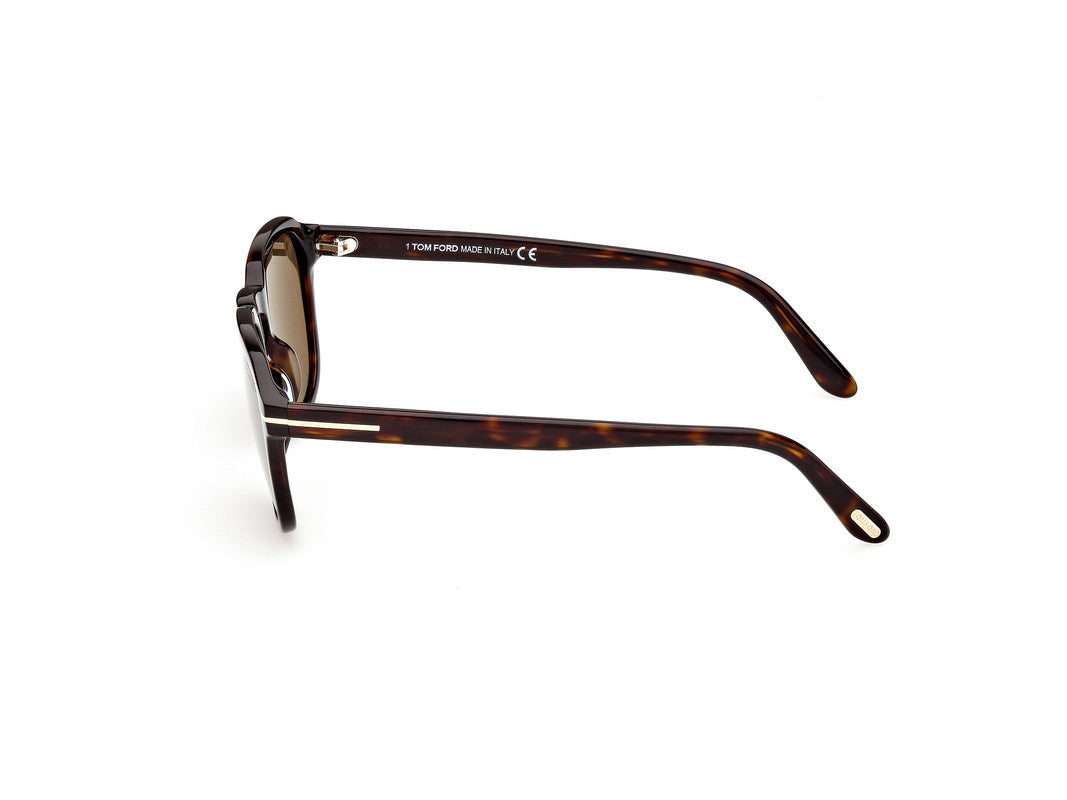 Dark Havana Male Sunglasses Tom Ford 889214318114