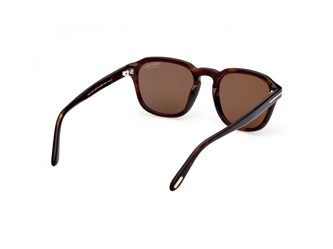 Dark Havana Male Sunglasses Tom Ford 889214318114