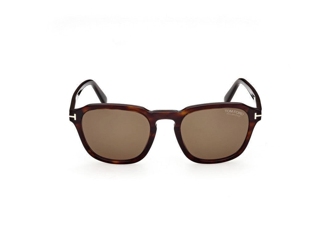 Dark Havana Male Sunglasses Tom Ford 889214318114