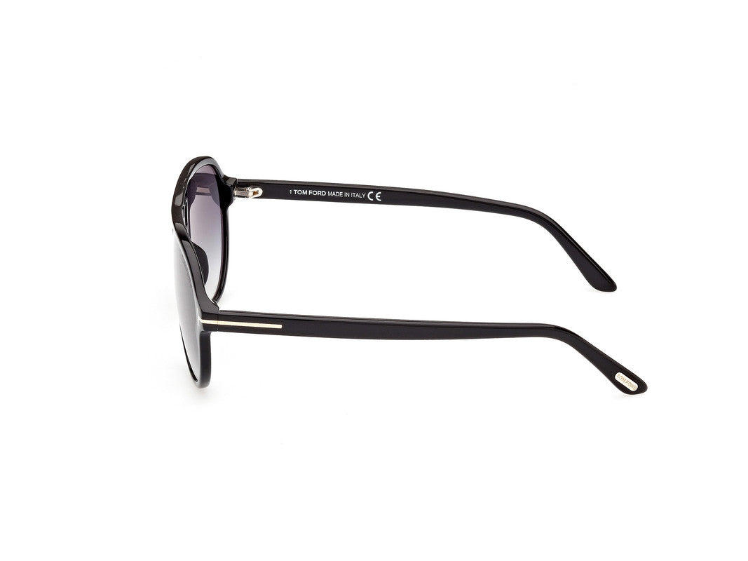Shiny Black Male Sunglasses Tom Ford 889214318176