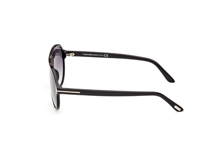 Shiny Black Male Sunglasses Tom Ford 889214318176