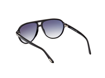 Shiny Black Male Sunglasses Tom Ford 889214318176
