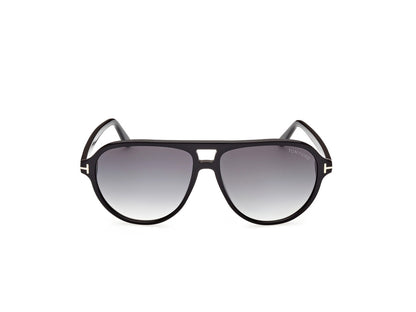 Shiny Black Male Sunglasses Tom Ford 889214318176