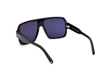 Shiny Black Male Sunglasses Tom Ford 889214318213