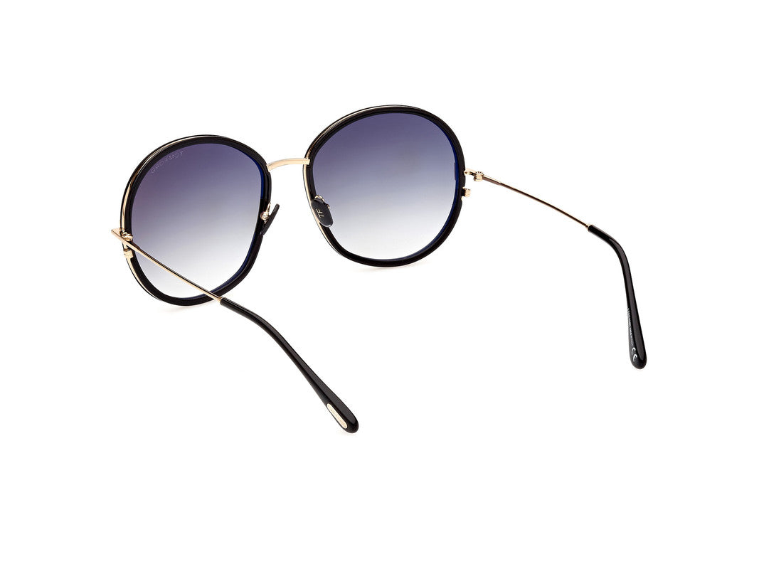 Shiny Black Female Sunglasses Tom Ford 889214318701