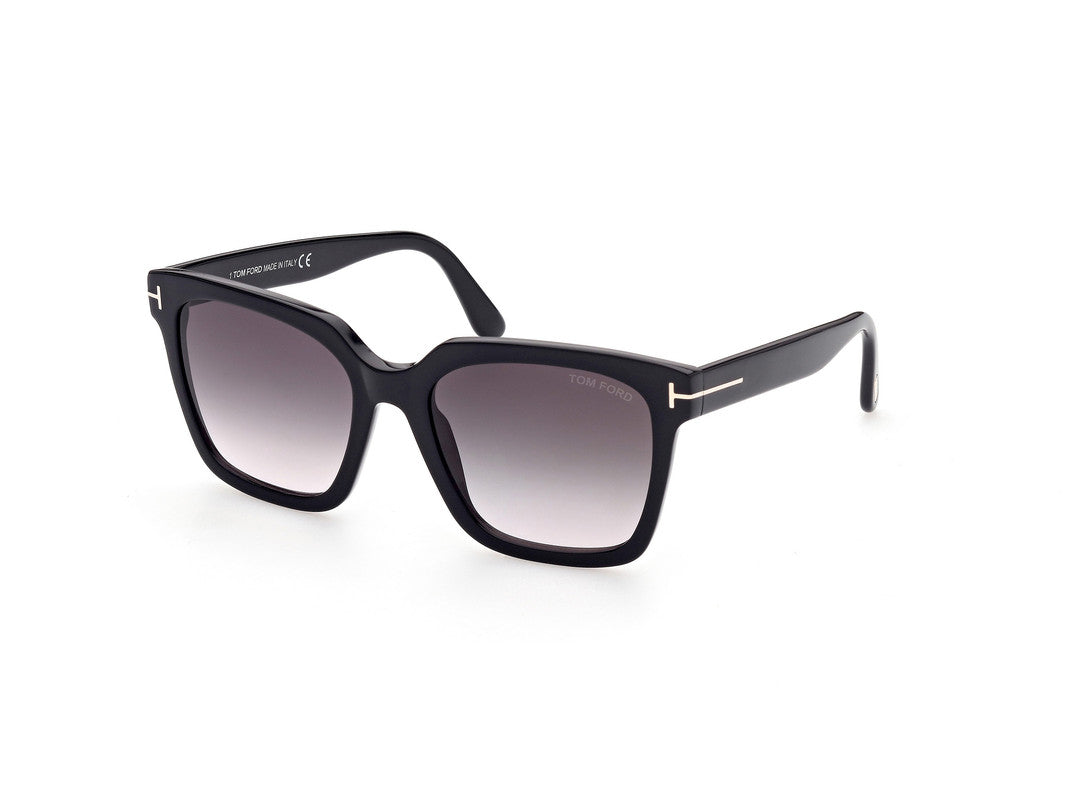 Shiny Black Female Sunglasses Tom Ford 889214297686