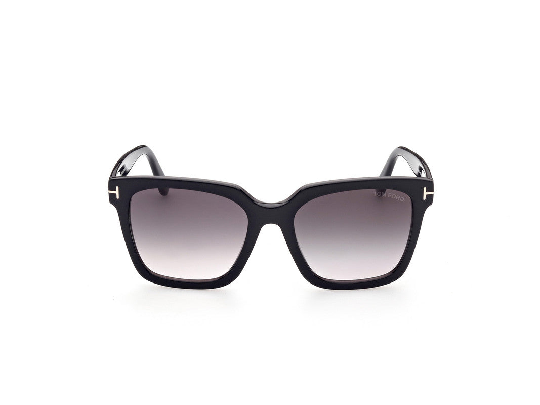 Shiny Black Female Sunglasses Tom Ford 889214297686