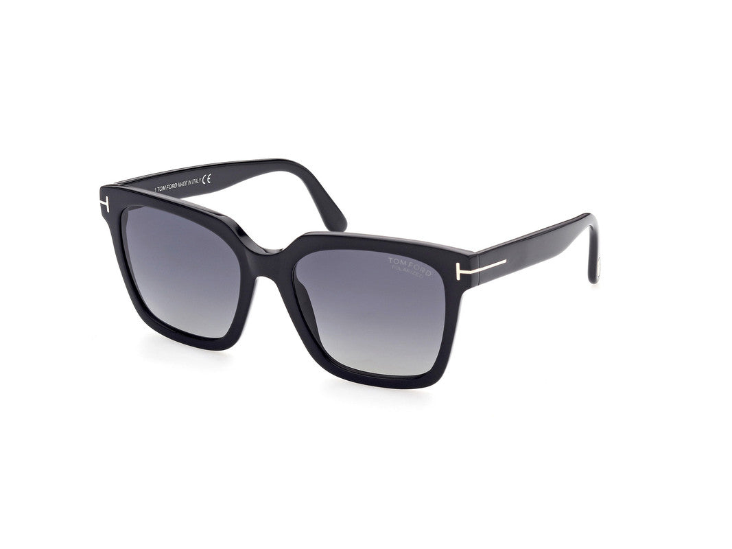 Shiny Black Female Sunglasses Tom Ford 889214297693