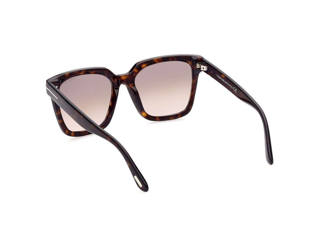 Dark Havana Female Sunglasses Tom Ford 889214297716