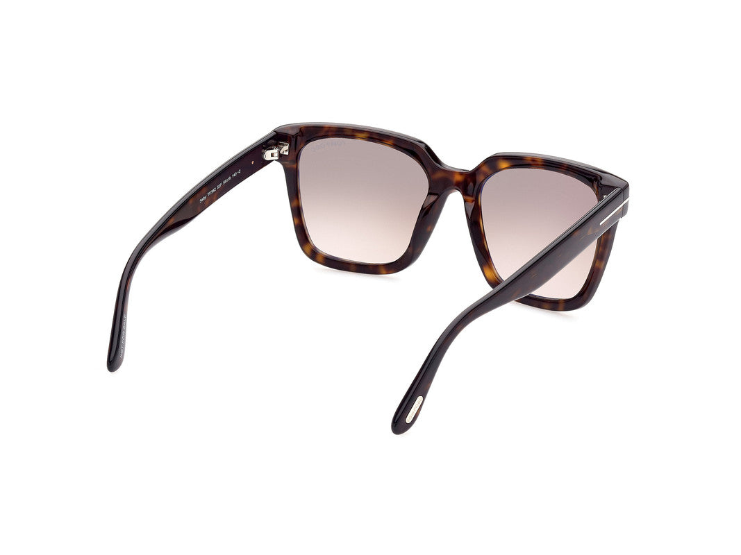 Dark Havana Female Sunglasses Tom Ford 889214297716