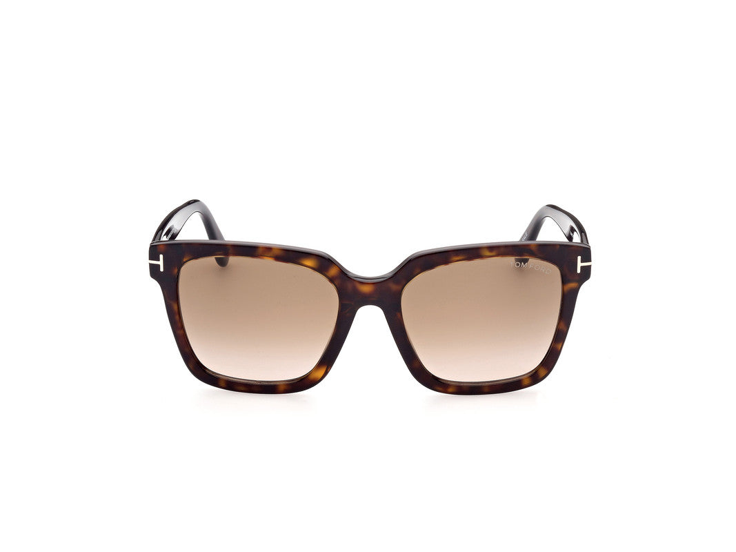 Dark Havana Female Sunglasses Tom Ford 889214297716