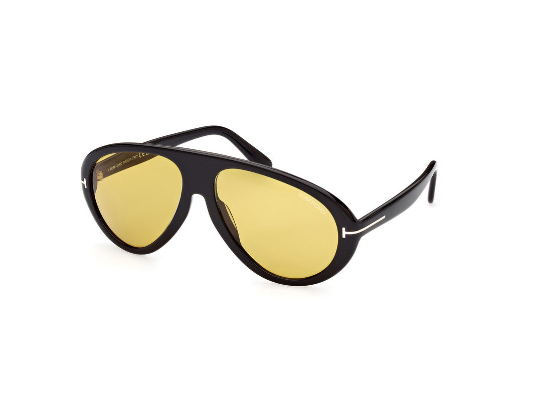 Shiny Black Male Sunglasses Tom Ford 889214374325