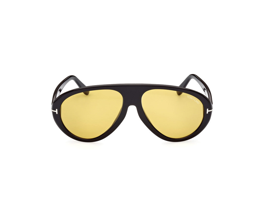 Shiny Black Male Sunglasses Tom Ford 889214374325