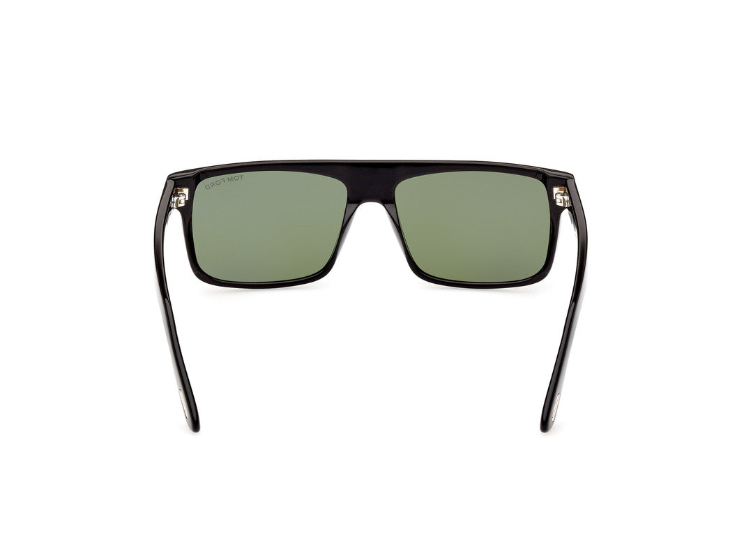 Shiny Black Male Sunglasses Tom Ford 889214384799