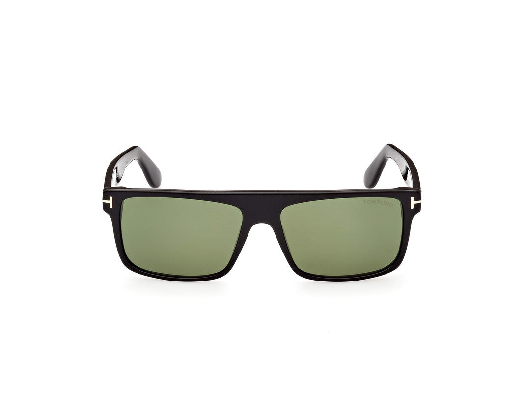 Shiny Black Male Sunglasses Tom Ford 889214384799