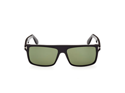 Shiny Black Male Sunglasses Tom Ford 889214384799