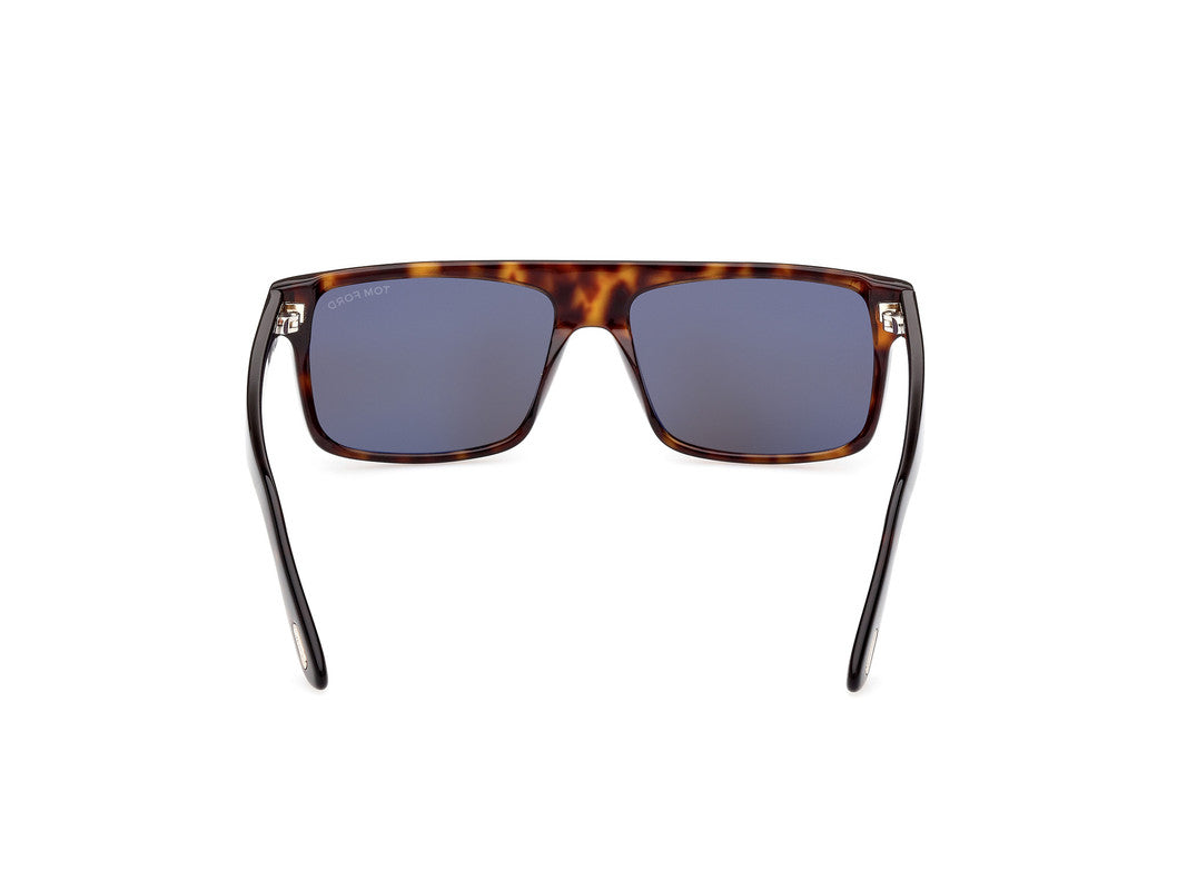 Dark Havana Male Sunglasses Tom Ford 889214384829