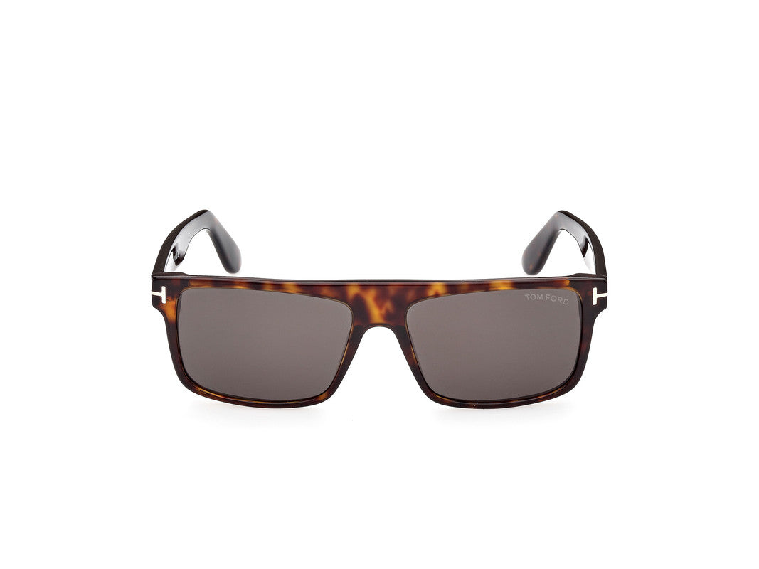 Dark Havana Male Sunglasses Tom Ford 889214384829