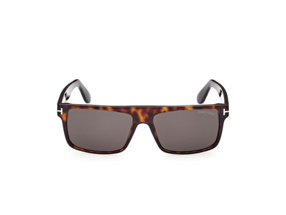 Dark Havana Male Sunglasses Tom Ford 889214384829