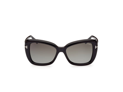 Shiny Black Female Sunglasses Tom Ford 889214385161
