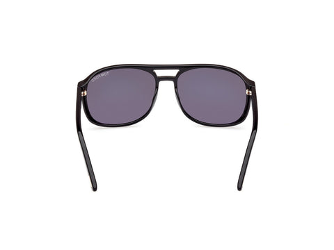 Shiny Black Male Sunglasses Tom Ford 889214403308