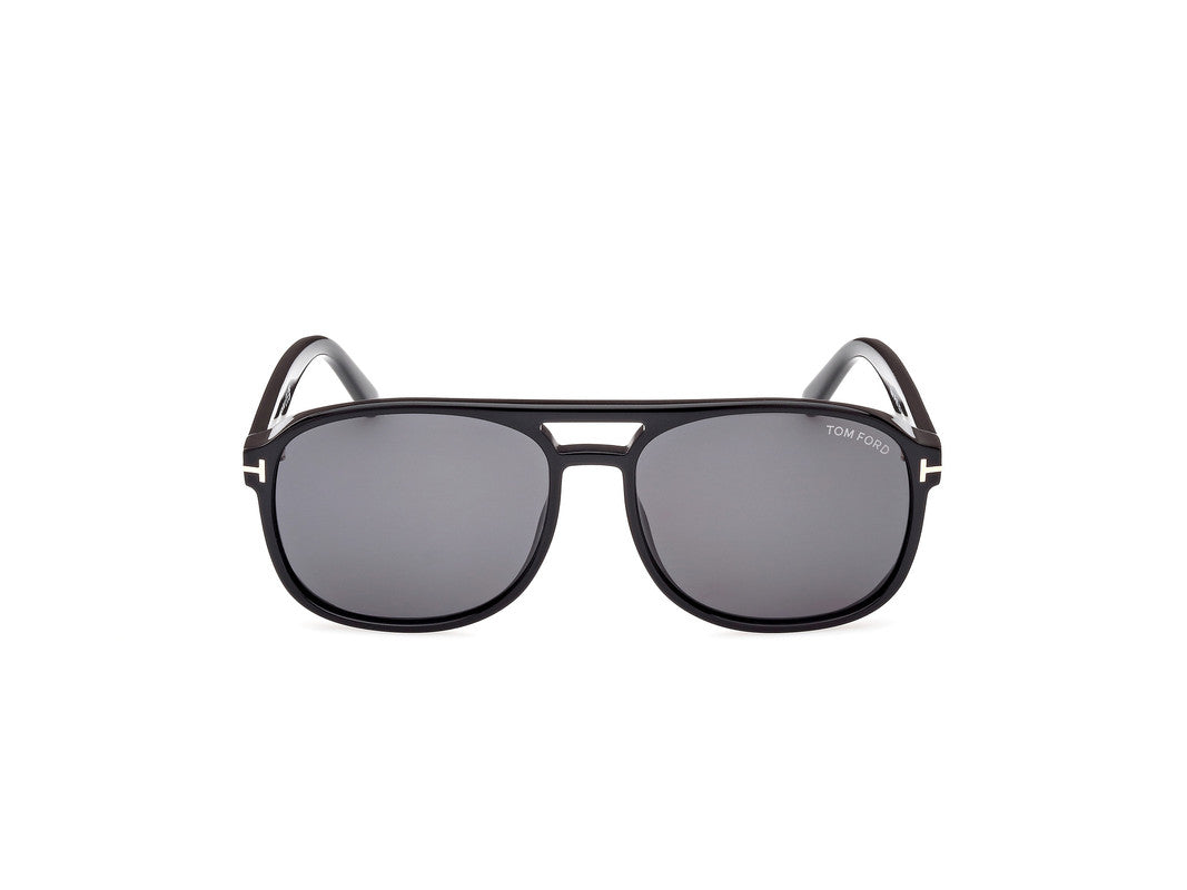 Shiny Black Male Sunglasses Tom Ford 889214403308