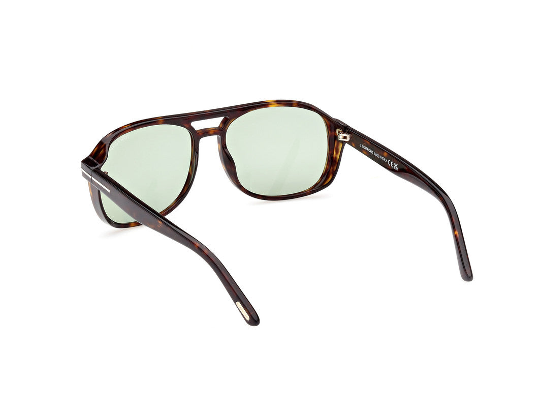 Dark Havana Male Sunglasses Tom Ford 889214403339