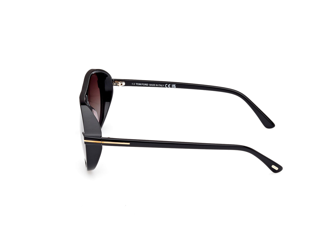 Tom Ford FT1023 Shiny Black / Smoke Gradient 889214403346